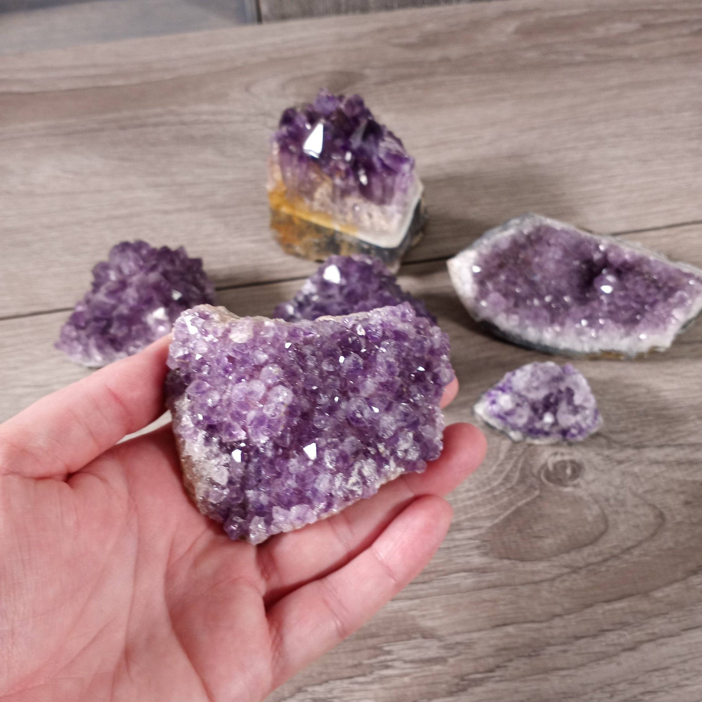 Amethyst Raw Rough Clusters