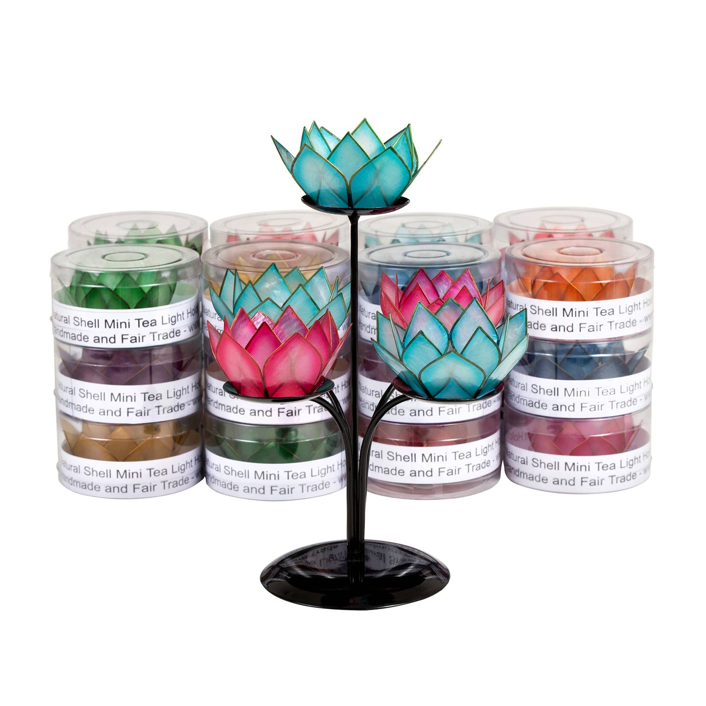 Mini Gemstone Lotus - Pearl