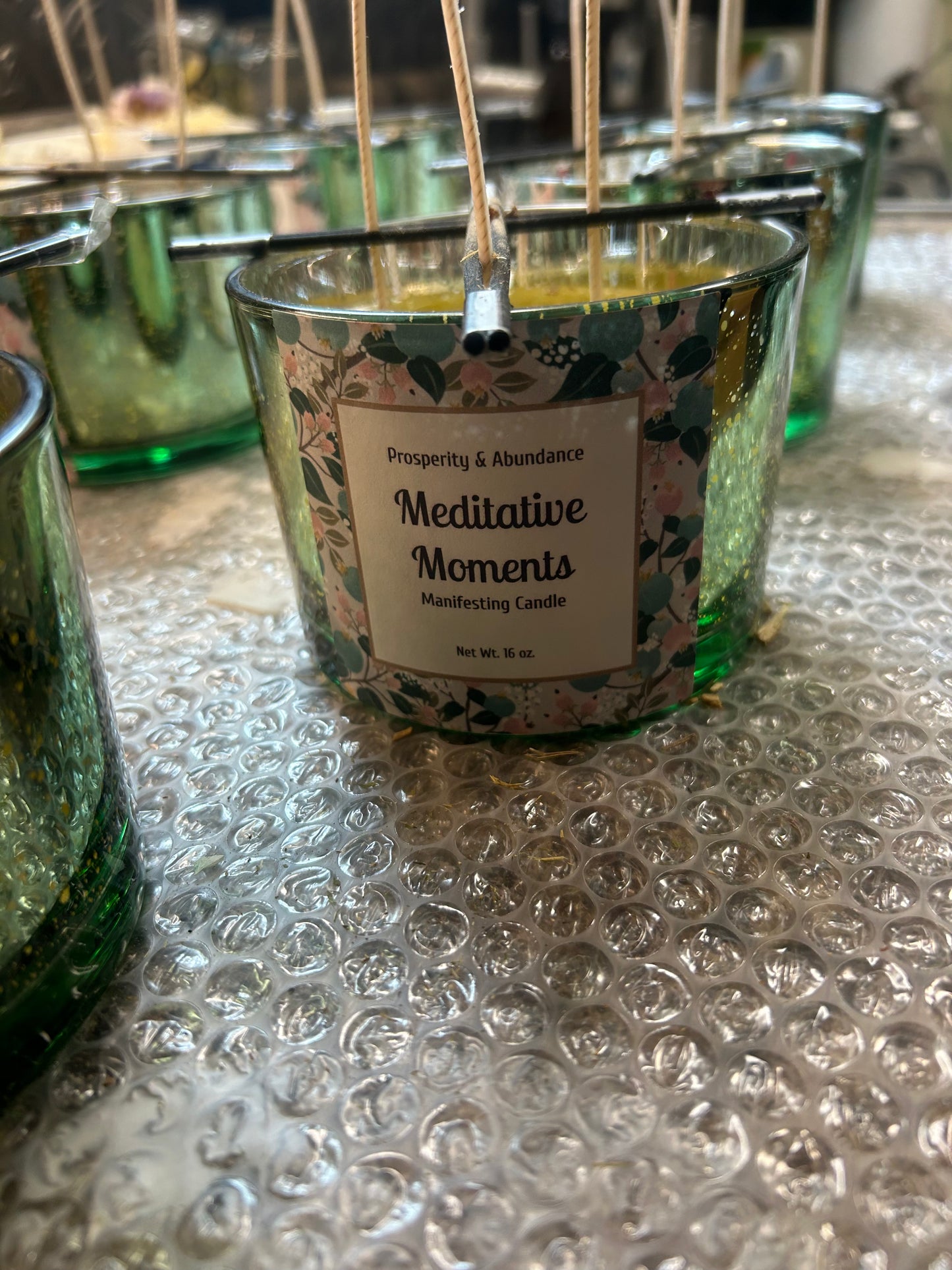 New Prosperity and Abundance Manifesting Candle  16oz.