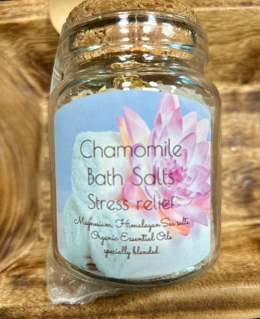 Organic Magnesium Chamomile Bath Salts